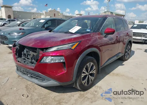 2021 Nissan Rogue Sv Fwd from USA, damaged, VIN 5N1AT3BA7MC839176